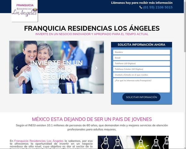 Franquicias Residencias Los Angeles